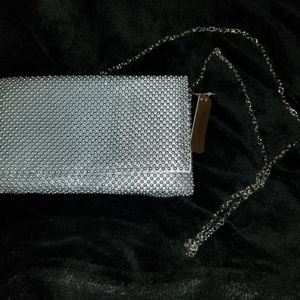 Blush evening bag